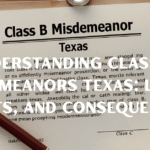 Class B Misdemeanor Texas