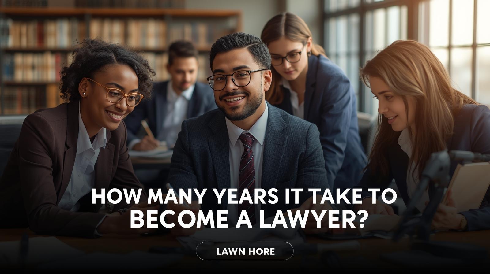 how many years does it take to become a lawyer